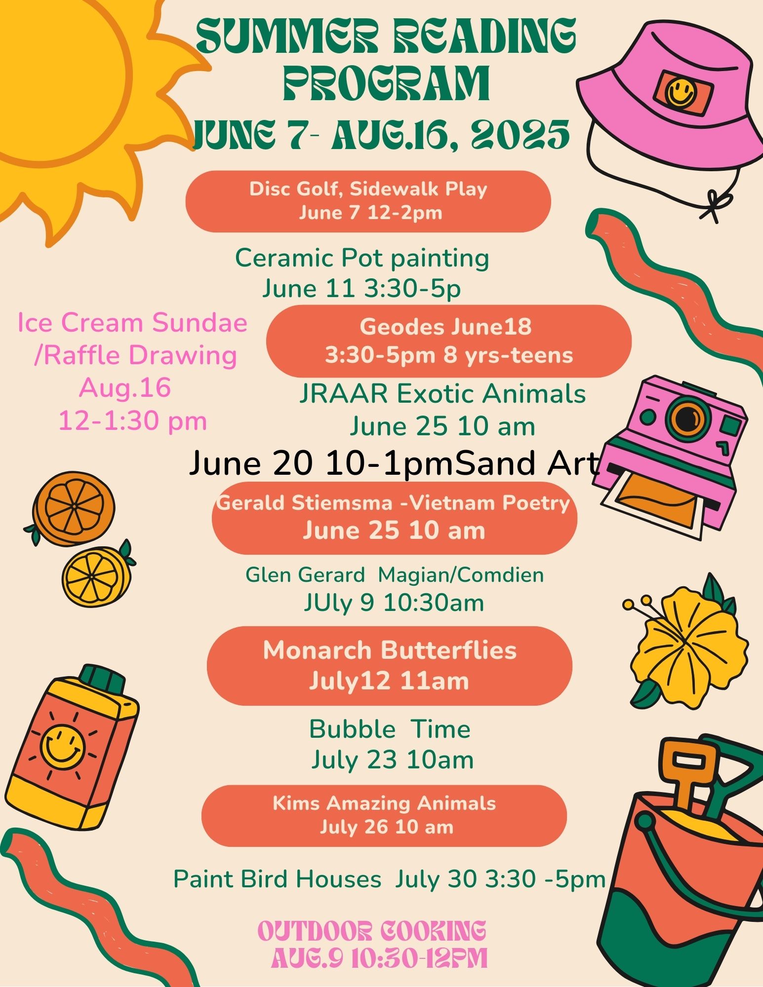 Summer activities